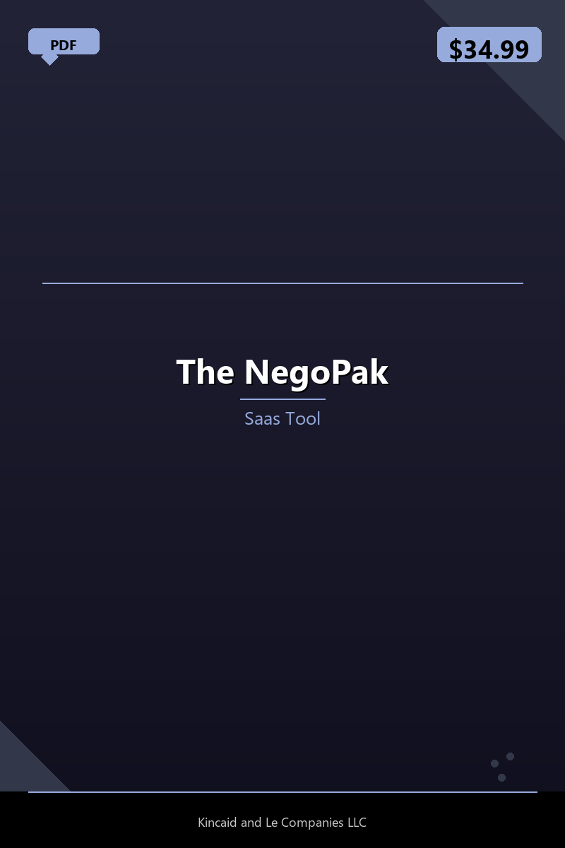 The NegoPak