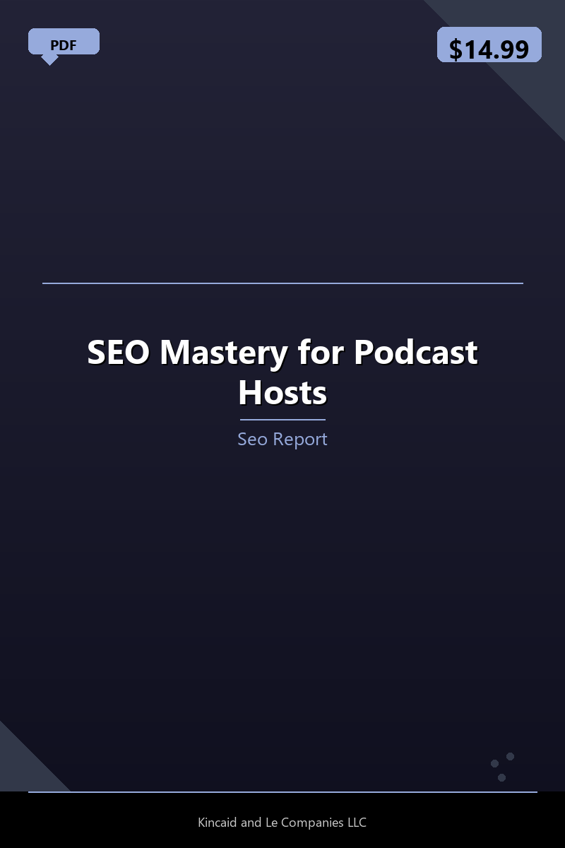 SEO Mastery for Podcast Hosts