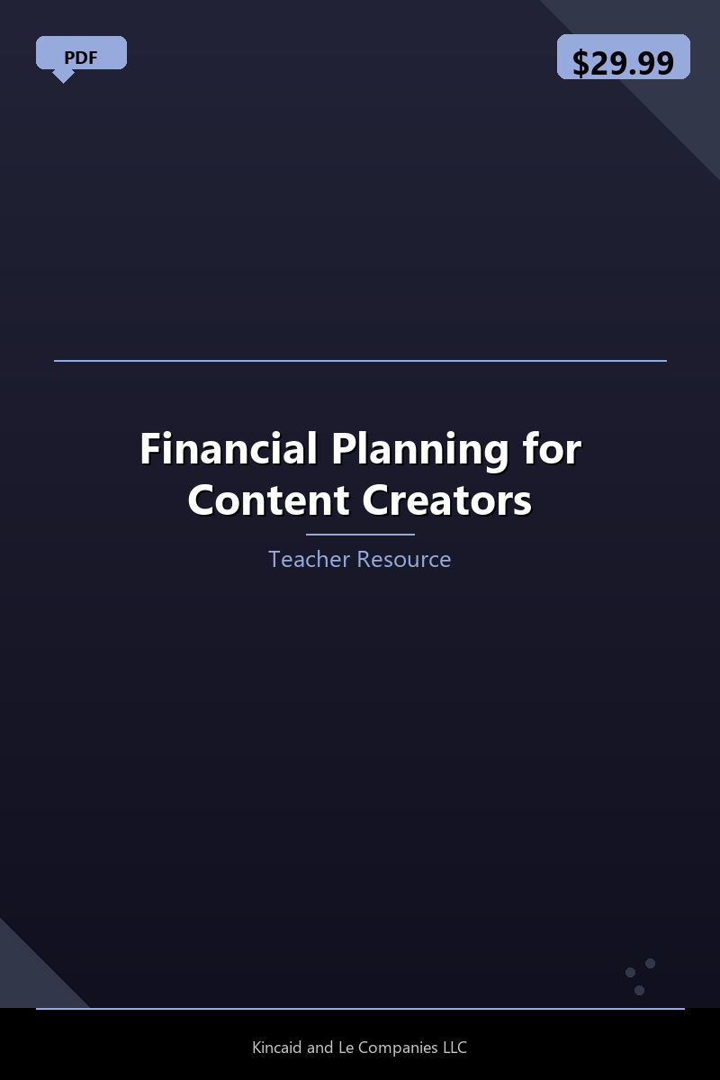 Financial Planning for Content Creators