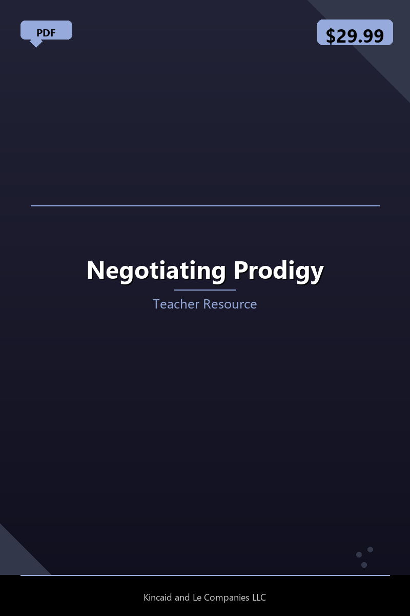Negotiating Prodigy