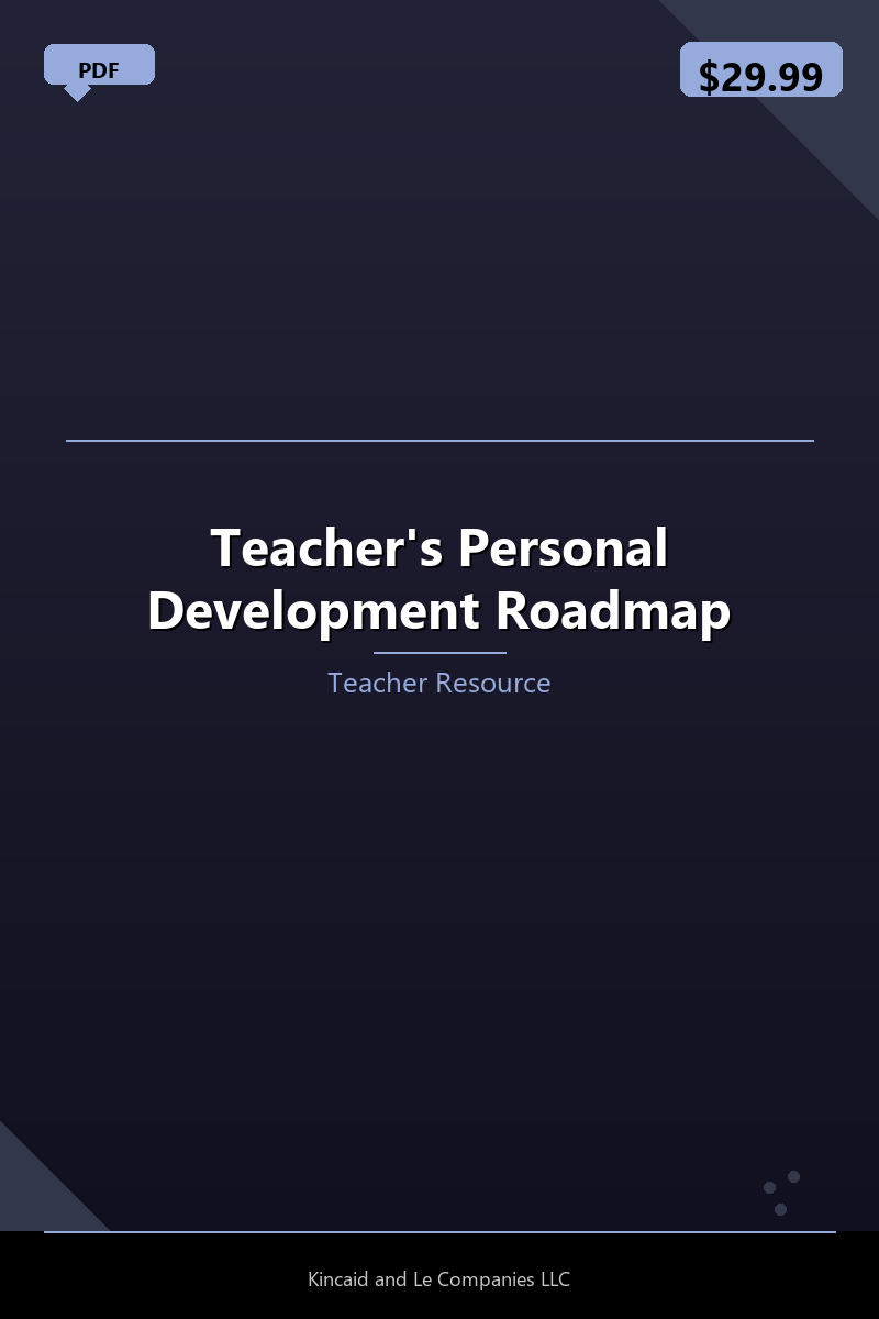 Teacher's Personal Development Roadmap