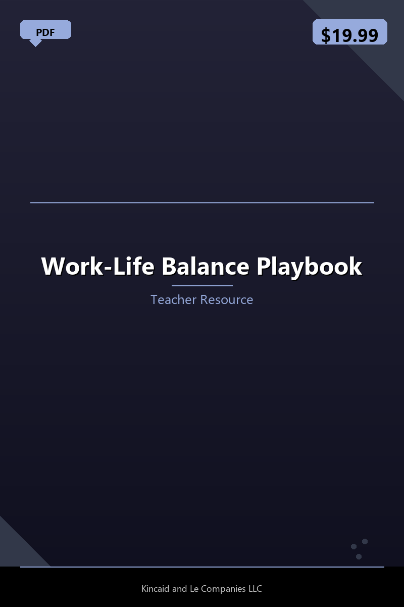Work-Life Balance Playbook