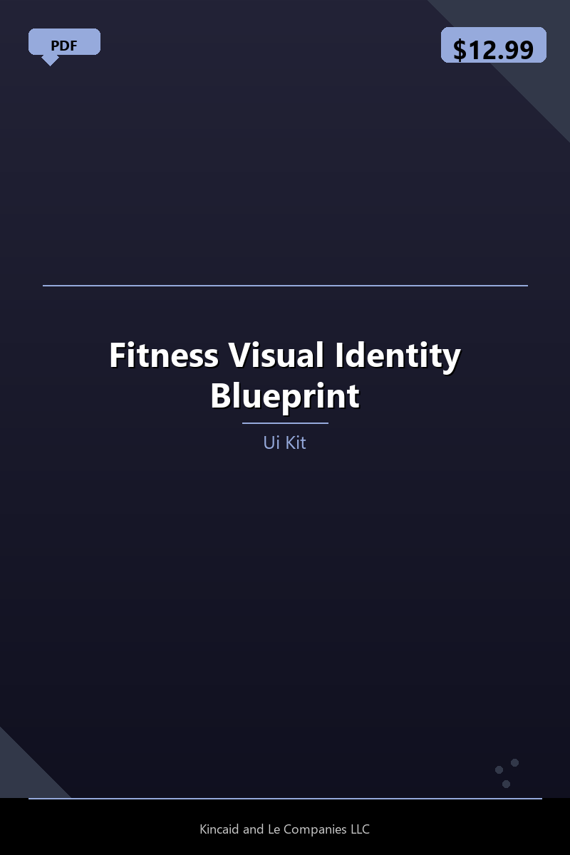Fitness Visual Identity Blueprint