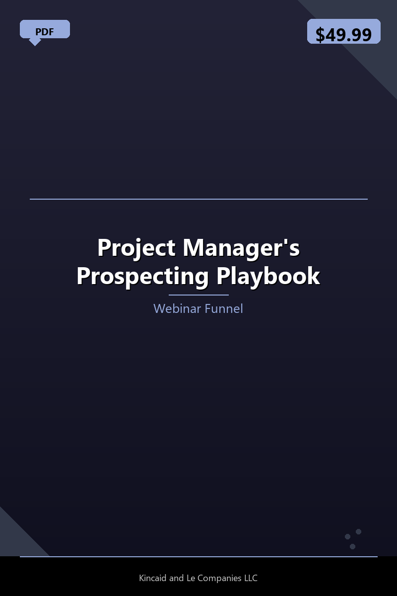 Project Manager's Prospecting Playbook