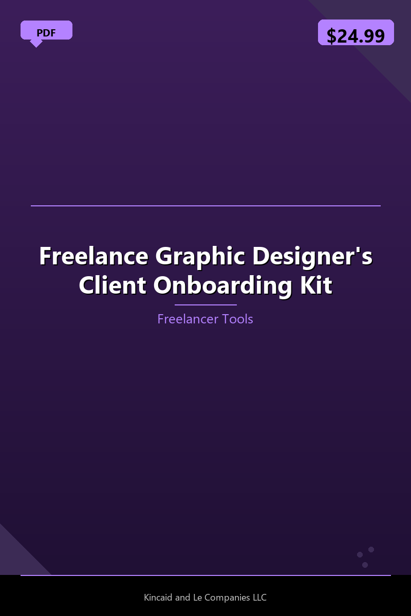 Freelance Graphic Designer's Client Onboarding Kit