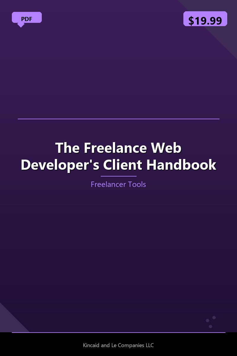 The Freelance Web Developer's Client Handbook