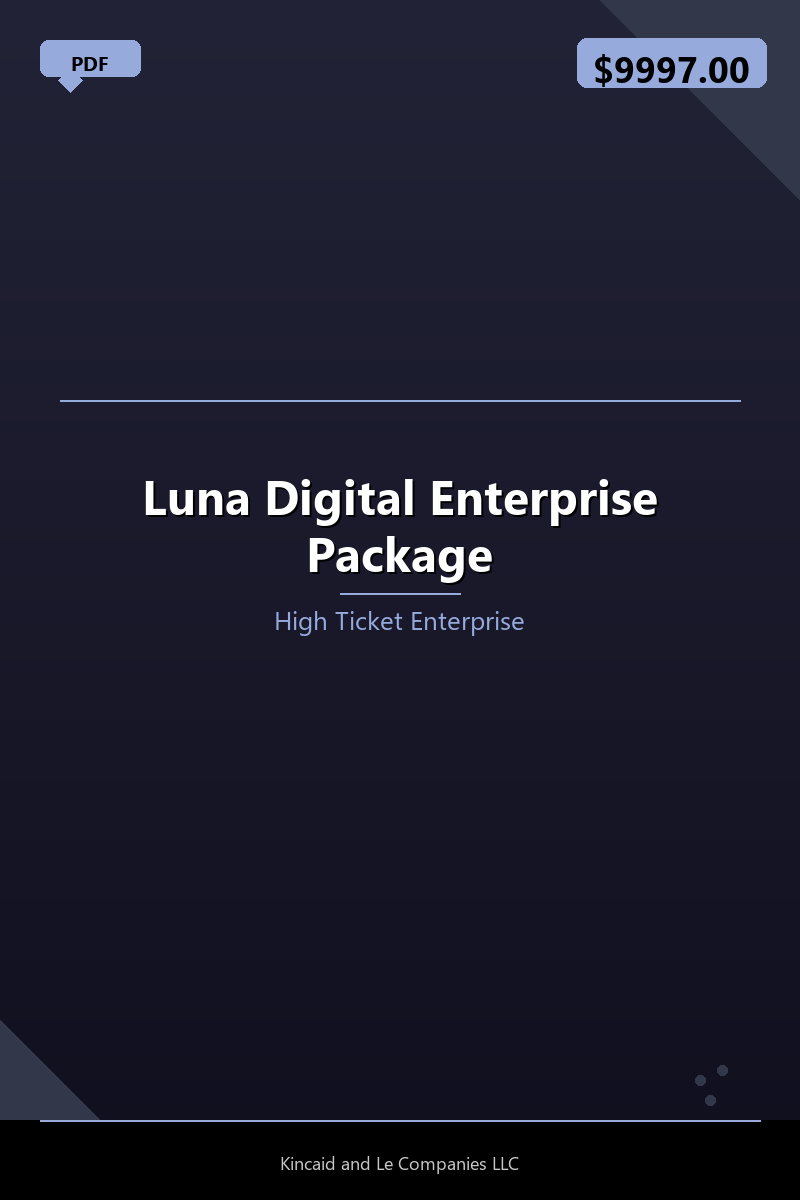 Luna Digital Enterprise Package