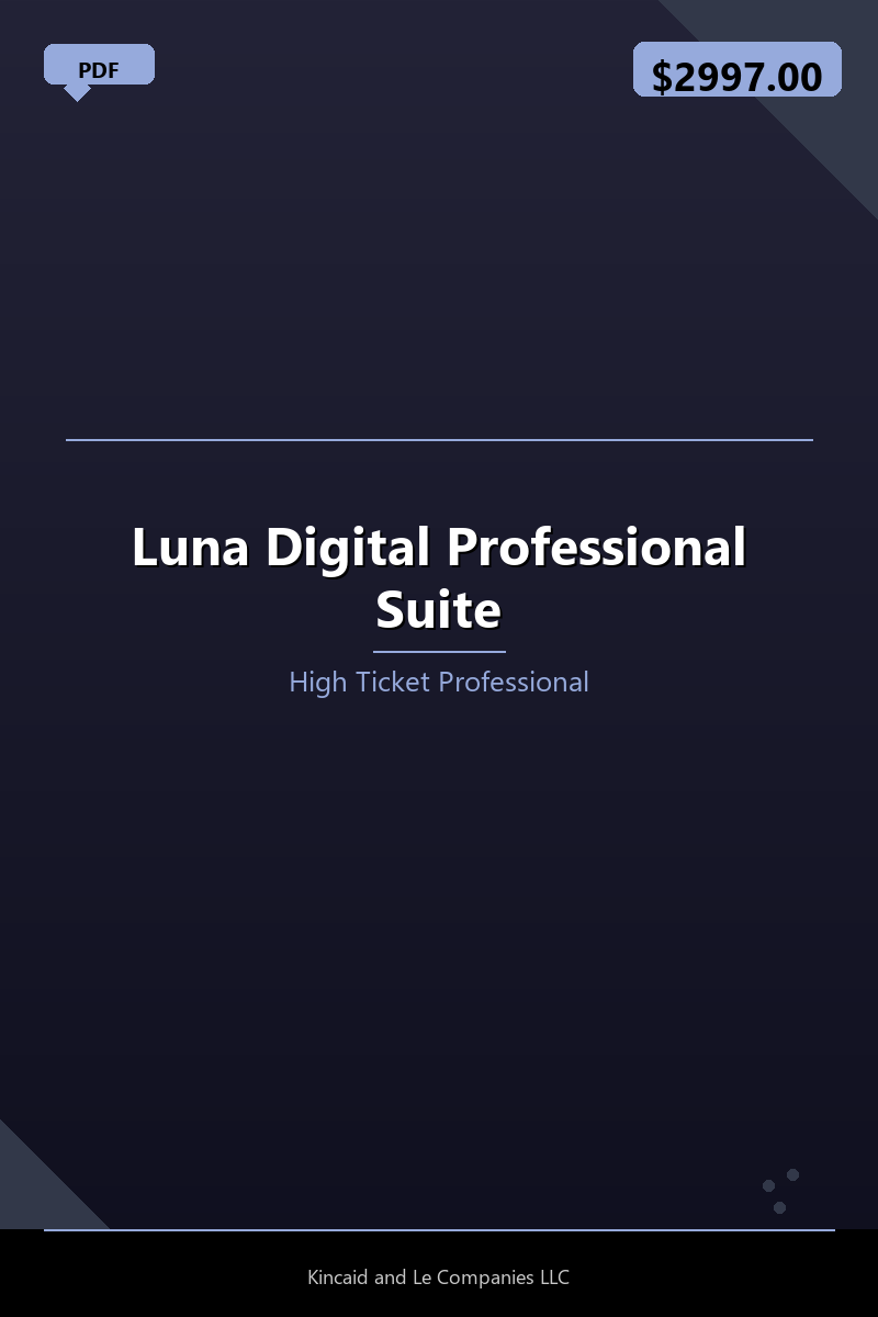 Luna Digital Professional Suite