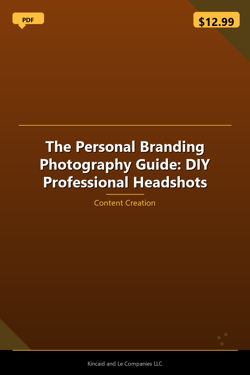 The Personal Branding Photography Guide: DIY Professional Headshots