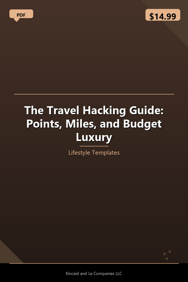 The Travel Hacking Guide: Points, Miles, and Budget Luxury